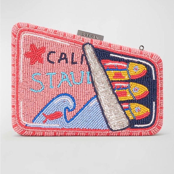 Staud Sardine Beaded Clutch Bag - Picture 2 of 5